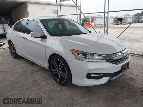 2016 Honda Accord Sport с VIN 1HGCR2F55GA198694, выставлен на аукционе IAAI как лот 41539290 с пробегом 144 736 миль миль и . История ставок и продаж доступна на DreamBid. Изображение 1.