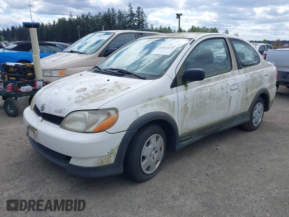 2002 Toyota ECHO with VIN JTDAT123820253353, listed as a IAAI auction lot 42032678 with 63,832 mi miles. Bid and sale history available at carsss.com. Image 2.