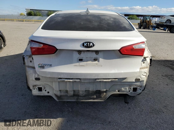 2016 Kia Forte LX with VIN KNAFX4A67G5510226, listed as a Copart auction lot 52742425 with 128,532 mi miles and Salvage Title. Bid and sale history available at carsss.com. Image 6.