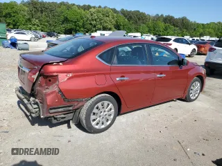 2016 Nissan Sentra SR with VIN 3N1AB7AP1GY253110, listed as a Copart auction lot 52990385 with 185,597 mi miles and Salvage Title. Bid and sale history available at DreamBid. Image 3.