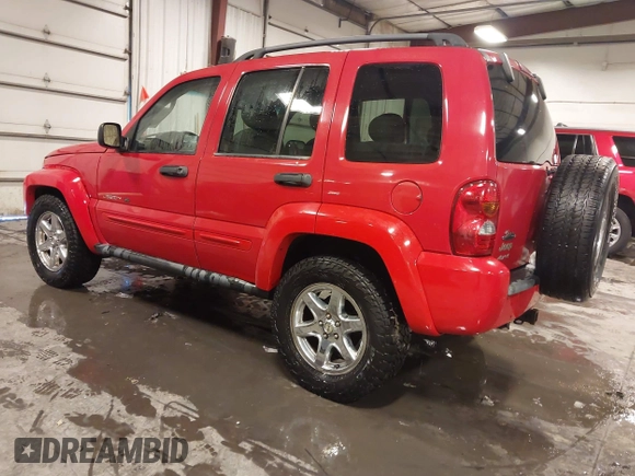2003 Jeep Liberty Limited with VIN 1J4GL58K13W544088, listed as a IAAI auction lot 41618894 with 179,027 mi miles and . Bid and sale history available at DreamBid. Image 3.