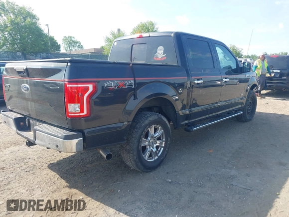 2015 Ford F-150 XLT with VIN 1FTEW1EG8FFC44761, listed as a IAAI auction lot 42150931 with 109,451 mi miles and . Bid and sale history available at carsss.com. Image 4.