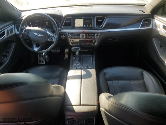 2020 Genesis G80 3.8L with VIN KMTFN4JE2LU329553, listed as a Copart auction lot 88912655 with 94,995 mi miles and Salvage Title. Bid and sale history available at carsss.com. Image 8.