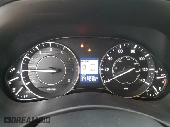 2018 Nissan Armada Platinum with VIN JN8AY2NEXJ9733932, listed as a Copart auction lot 68540944 with 60,030 mi miles and Salvage Title. Bid and sale history available at carsss.com. Image 9.