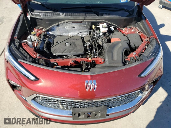2024 Buick Encore GX Avenir with VIN KL4AMFSL3RB058327, listed as a Copart auction lot 81272264 with 5,648 mi miles and Salvage title. Bid and sale history available at DreamBid. Image 12.