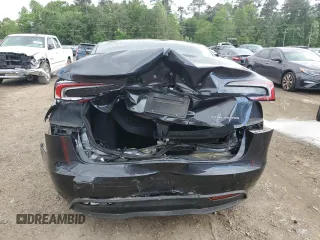 2024 Tesla Model 3 Long Range with VIN 5YJ3E1EB2RF825213, listed as a Copart auction lot 51909875 with 9,717 mi miles and Salvage Title. Bid and sale history available at DreamBid. Image 6.