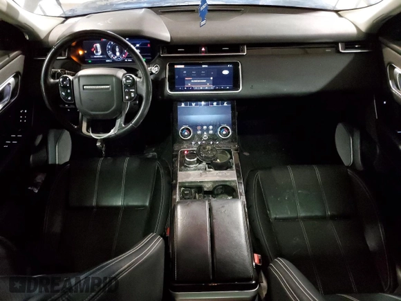 2018 Land Rover Range Rover Velar S with VIN SALYB2RX1JA732456, listed as a Copart auction lot 47495115 with 124,810 mi miles and Salvage title. Bid and sale history available at DreamBid. Image 8.