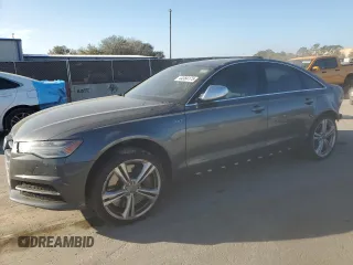 2018 Audi S6 Premium Plus with VIN WAUFFAFC2JN024432, listed as a Copart auction lot 44384175 with 61,014 mi miles and Salvage Title. Bid and sale history available at carsss.com. Image 1.