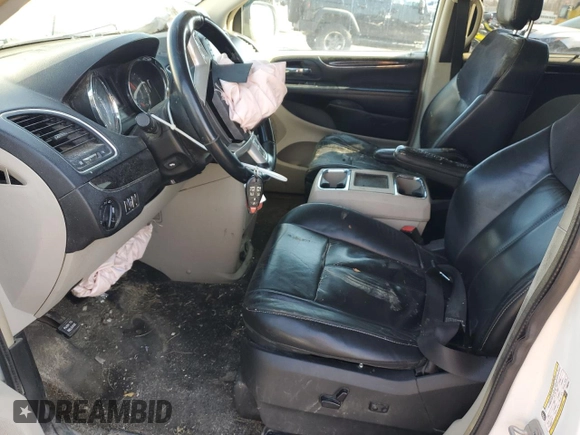 2015 Chrysler Town & Country Limited Platinum with VIN 2C4RC1GG1FR553701, listed as a Copart auction lot 48305755 with 0 mi miles and Salvage Title. Bid and sale history available at carsss.com. Image 7.