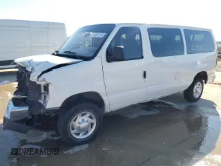2013 Ford Econoline Passenger XL with VIN 1FBNE3BL0DDA35446, listed as a Copart auction lot 42831185 with 182,259 mi miles and Salvage Title. Bid and sale history available at DreamBid. Image 1.