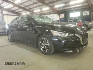 2020 Nissan Sentra SV z VIN 3N1AB8CV8LY209861, wystawiony jako Copart lot #59095335 z przebiegiem 69 153 mil mil oraz Czysty tytuł • Clean title. Historia ofert i sprzedaży dostępna na DreamBid. Obrazek 4.