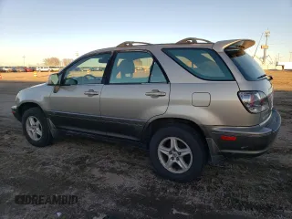 2002 Lexus RX 300 with VIN JTJGF10U120148857, listed as a Copart auction lot 81227254 with 160,267 mi miles and Salvage Title. Bid and sale history available at carsss.com. Image 2.