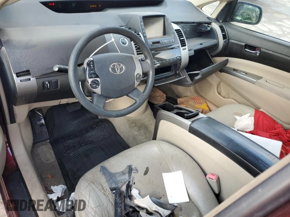 2004 Toyota Prius with VIN JTDKB20U240017969, listed as a Copart auction lot 89409555 with 215,305 mi miles and Salvage Title. Bid and sale history available at carsss.com. Image 8.