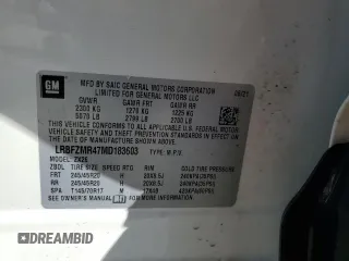 2021 Buick Envision Preferred with VIN LRBFZMR47MD183603, listed as a Copart auction lot 42350045 with Not Provided miles and Salvage Title. Bid and sale history available at carsss.com. Image 13.