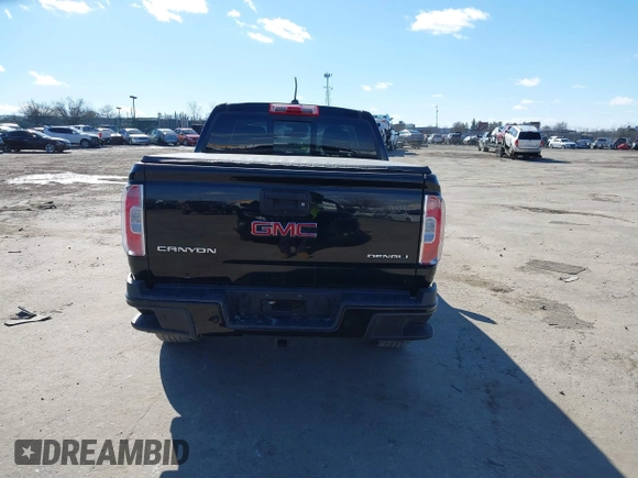 2019 GMC Canyon 4WD Denali with VIN 1GTG6EEN5K1135003, listed as a IAAI auction lot 41599314 with 108,087 mi miles. Bid and sale history available at carsss.com. Image 16.