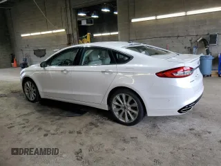 2017 Ford Fusion Titanium with VIN 3FA6P0D99HR138992, listed as a Copart auction lot 58421995 with 24,057 mi miles and Salvage title. Bid and sale history available at DreamBid. Image 2.