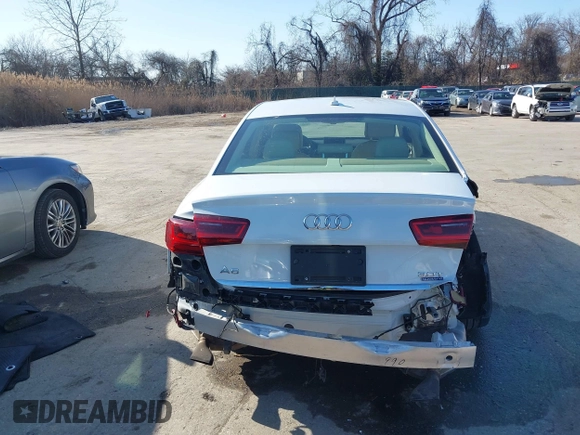 2016 Audi A6 Premium Plus with VIN WAUFGAFC4GN188433, listed as a IAAI auction lot 41751626 with 93,904 mi miles and . Bid and sale history available at DreamBid. Image 16.
