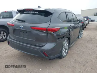 2021 Toyota Highlander Hybrid Limited with VIN 5TDYARAH0MS505144, listed as a IAAI auction lot 41804501 with 40,907 mi miles and . Bid and sale history available at DreamBid. Image 4.
