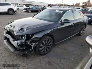 2022 Audi A4 Sedan Premium with VIN WAUABAF49NN002917, listed as a Copart auction lot 71785662 with 12675 miles. Bid and sale history available at carsss.com. Image 1.