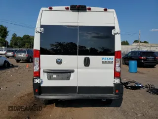 2023 Ram ProMaster Cargo with VIN 3C6LRVDG8PE565077, listed as a Copart auction lot 71310694 with Not Provided miles and Salvage Title. Bid and sale history available at carsss.com. Image 6.