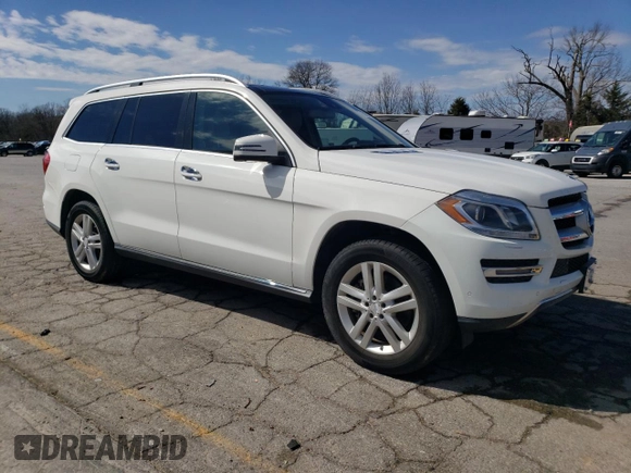 2015 Mercedes-Benz GL-Class GL 350 BlueTEC with VIN 4JGDF2EE1FA491175, listed as a Copart auction lot 50073745 with 129,508 mi miles and Clean Title. Bid and sale history available at carsss.com. Image 4.