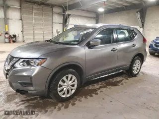 2018 Nissan Rogue S with VIN KNMAT2MV9JP542560, listed as a Copart auction lot 51896945 with 62,466 mi miles and Clean Title. Bid and sale history available at carsss.com. Image 1.