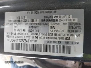 2016 Mazda CX-5 Grand Touring with VIN JM3KE4DY7G0643643, listed as a IAAI auction lot 42077497 with 120,343 mi miles and . Bid and sale history available at carsss.com. Image 9.