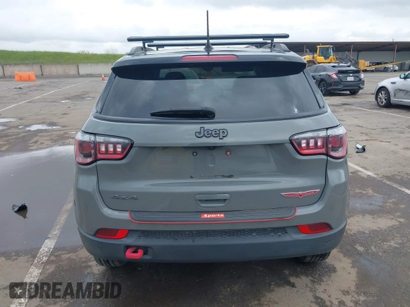2021 Jeep Compass Trailhawk с VIN 3C4NJDDB0MT512095, выставлен на аукционе IAAI как лот 41940103 с пробегом 78 655 миль миль и . История ставок и продаж доступна на DreamBid. Изображение 17.