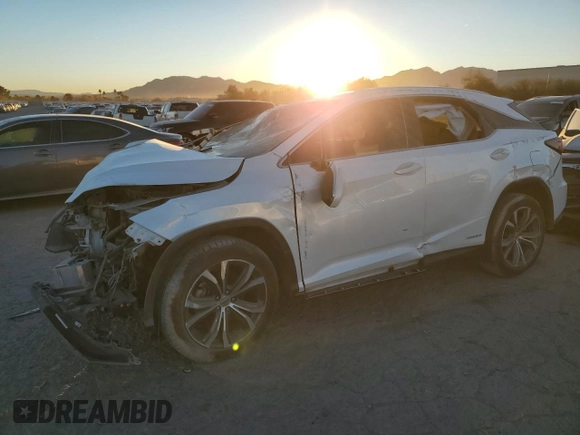 2017 Lexus RX with VIN 2T2BGMCA3HC018375, listed as a Copart auction lot 84095444 with 77,018 mi miles and Salvage Title. Bid and sale history available at carsss.com. Image 1.