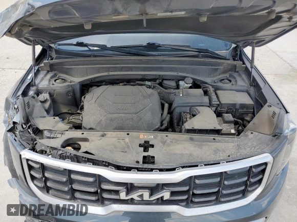 2023 Kia Telluride S with VIN 5XYP64GC6PG338950, listed as a Copart auction lot 62585695 with 72,523 mi miles and Salvage title. Bid and sale history available at DreamBid. Image 12.