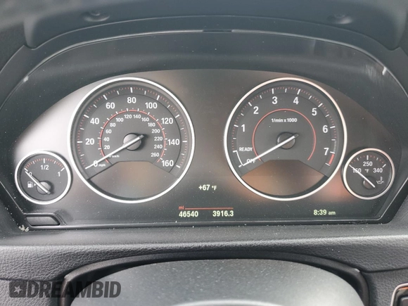 2019 BMW 4 Series 440i with VIN WBA4J5C50KBU79088, listed as a Copart auction lot 62360335 with 46,540 mi miles and Salvage title. Bid and sale history available at DreamBid. Image 9.
