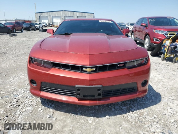 2014 Chevrolet Camaro LT with VIN 2G1FB1E32E9206715, listed as a Copart auction lot 51852915 with 36,392 mi miles and Salvage title. Bid and sale history available at DreamBid. Image 5.