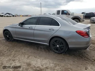 2015 Mercedes-Benz C-Class C 300 with VIN 55SWF4JB2FU088994, listed as a Copart auction lot 52219555 with 158,461 mi miles and Clean Title. Bid and sale history available at carsss.com. Image 2.
