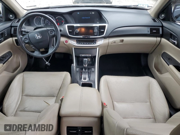 2015 Honda Accord EX-L with VIN 1HGCR2F84FA258652, listed as a Copart auction lot 63010695 with 143,310 mi miles and Clean title. Bid and sale history available at DreamBid. Image 8.