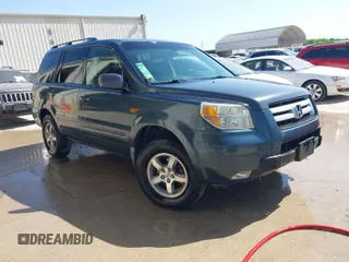 2006 Honda Pilot EX-L with VIN 5FNYF28556B003516, listed as a IAAI auction lot 42013495 with 207,443 mi miles and . Bid and sale history available at DreamBid. Image 1.