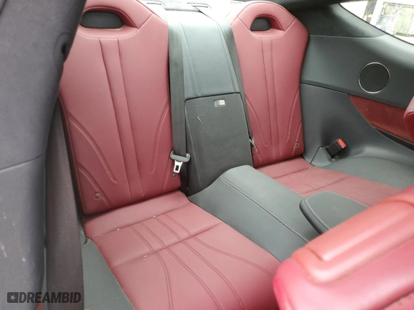 2018 Lexus LC with VIN JTHHP5AY4JA001016, listed as a Copart auction lot 53820545 with 0 mi miles and Salvage Title. Bid and sale history available at carsss.com. Image 10.
