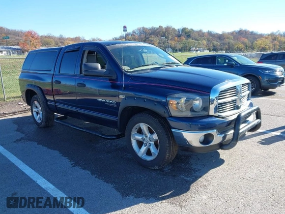 2006 Dodge 1500 SLT with VIN 1D7HU18296S654887, listed as a IAAI auction lot 40887874 with Not Provided miles. Bid and sale history available at carsss.com. Image 1.