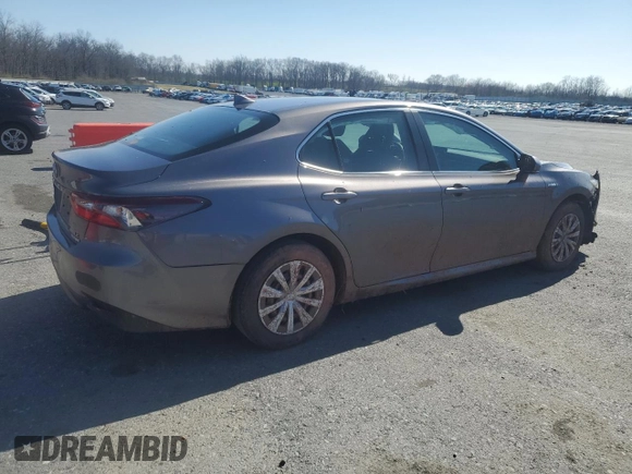 2021 Toyota Camry Hybrid LE with VIN 4T1H31AK5MU550157, listed as a Copart auction lot 51550445 with 94,829 mi miles and Salvage Title. Bid and sale history available at carsss.com. Image 3.