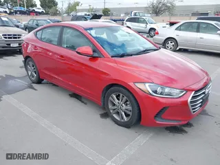 2018 Hyundai Elantra SEL with VIN 5NPD84LF1JH387857, listed as a IAAI auction lot 41939153 with 125,481 mi miles. Bid and sale history available at carsss.com. Image 1.
