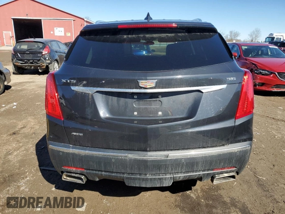 2019 Cadillac XT5 Luxury AWD with VIN 1GYKNDRS7KZ267795, listed as a Copart auction lot 49582025 with 134,241 mi miles and Clean title. Bid and sale history available at DreamBid. Image 6.