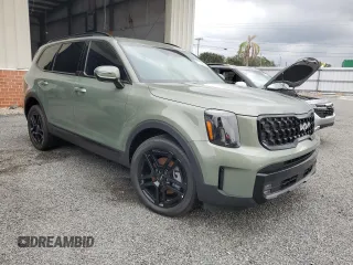2024 Kia Telluride SX X-Line with VIN 5XYP5DGC2RG555644, listed as a Copart auction lot 81034464 with 14 mi miles and Salvage Title. Bid and sale history available at carsss.com. Image 4.