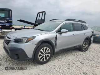 2020 Subaru Outback Premium with VIN 4S4BTACC6L3236954, listed as a Copart auction lot 57164495 with 32,734 mi miles and Salvage title. Bid and sale history available at DreamBid. Image 1.