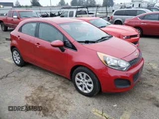 2015 Kia Rio LX with VIN KNADM5A32F6515886, listed as a Copart auction lot 88141195 with 0 mi miles and Clean Title. Bid and sale history available at carsss.com. Image 4.