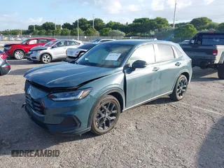 2024 Honda HR-V Sport with VIN 3CZRZ1H57RM739339, listed as a IAAI auction lot 40757746 with 15,687 mi miles. Bid and sale history available at carsss.com. Image 17.