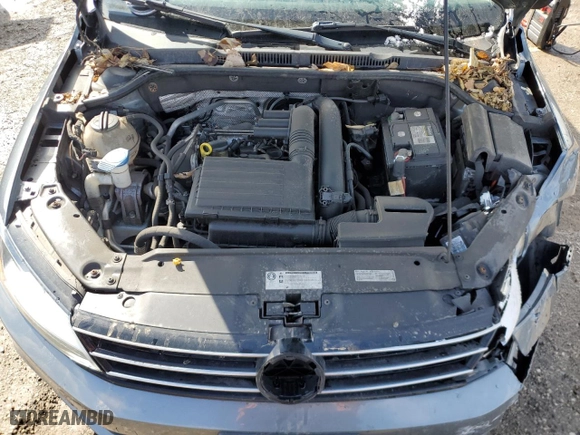2017 Volkswagen Jetta 1.4T S with VIN 3VW167AJ6HM316270, listed as a Copart auction lot 49889055 with 165,922 mi miles and Salvage Title. Bid and sale history available at carsss.com. Image 11.