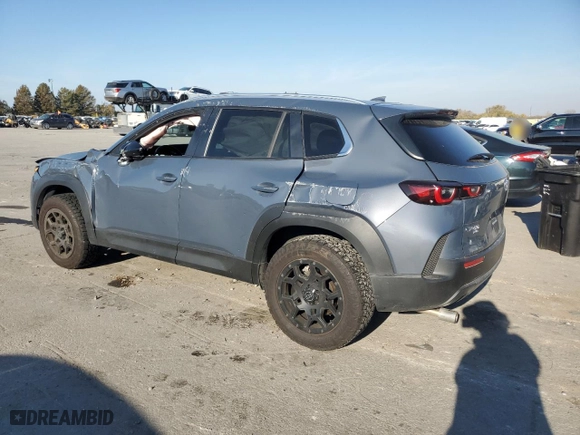2024 Mazda CX-50 2.5 S Premium Package with VIN 7MMVABDM0RN206155, listed as a Copart auction lot 78406024 with 7,324 mi miles and Salvage Title. Bid and sale history available at carsss.com. Image 2.
