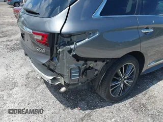 2019 Infiniti QX60 Pure with VIN 5N1DL0MNXKC512120, listed as a IAAI auction lot 42552676 with 88,944 mi miles and . Bid and sale history available at DreamBid. Image 6.