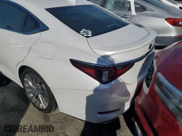 2023 Lexus ES 350 Ultra Luxury with VIN 58AFZ1B17PU148391, listed as a Copart auction lot 74902904 with Not provided miles and Non repairable. Bid and sale history available at DreamBid. Image 6.