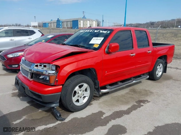 2009 Chevrolet Colorado LT w/1LT with VIN 1GCCS139598102271, listed as a IAAI auction lot 41706440 with 211,551 mi miles. Bid and sale history available at carsss.com. Image 2.
