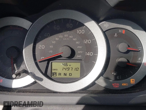 2010 Toyota RAV4 Ltd with VIN 2T3DK4DVXAW035666, listed as a IAAI auction lot 41780591 with 149,710 mi miles. Bid and sale history available at carsss.com. Image 7.